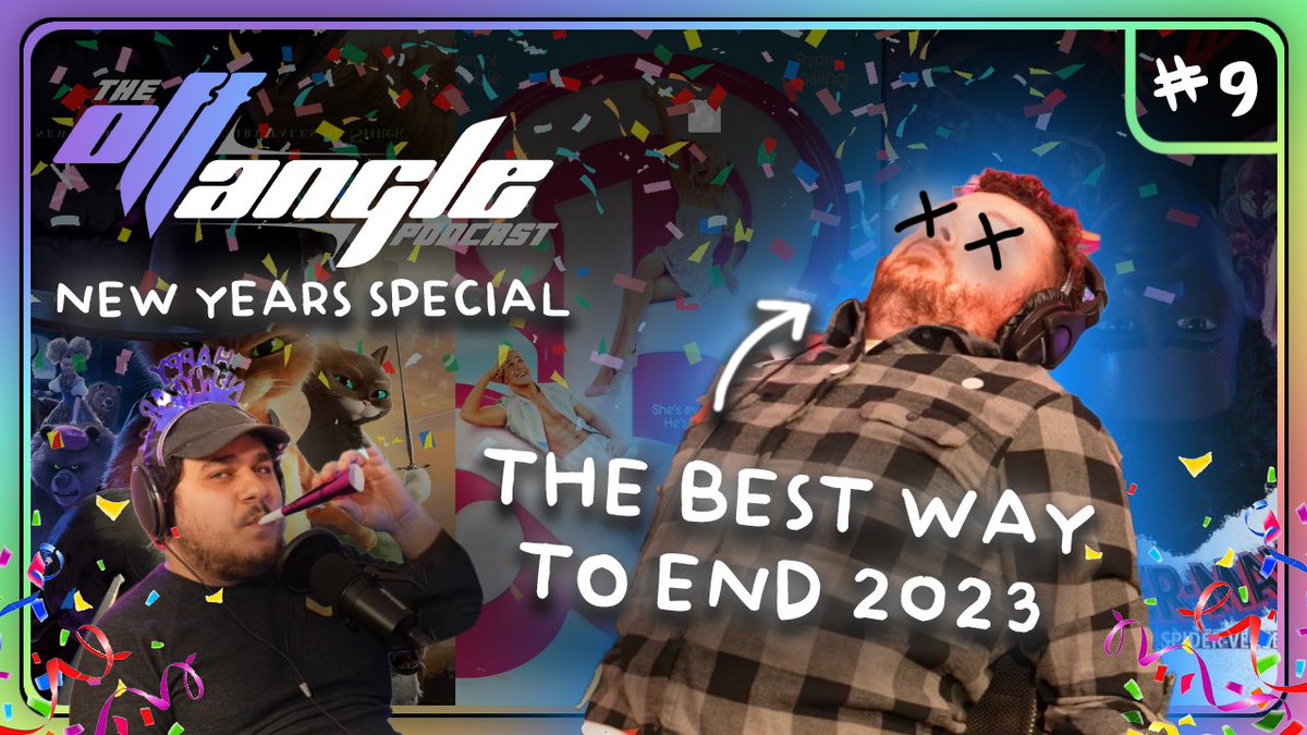 offanglepod's tweet image. Don’t have plans for tonight or just want to make those plans extra special? End the year on a high note with the final Off Angle episode of 2023 (complete with a countdown to midnight!)

youtu.be/j47j9CiNdXk?si…
