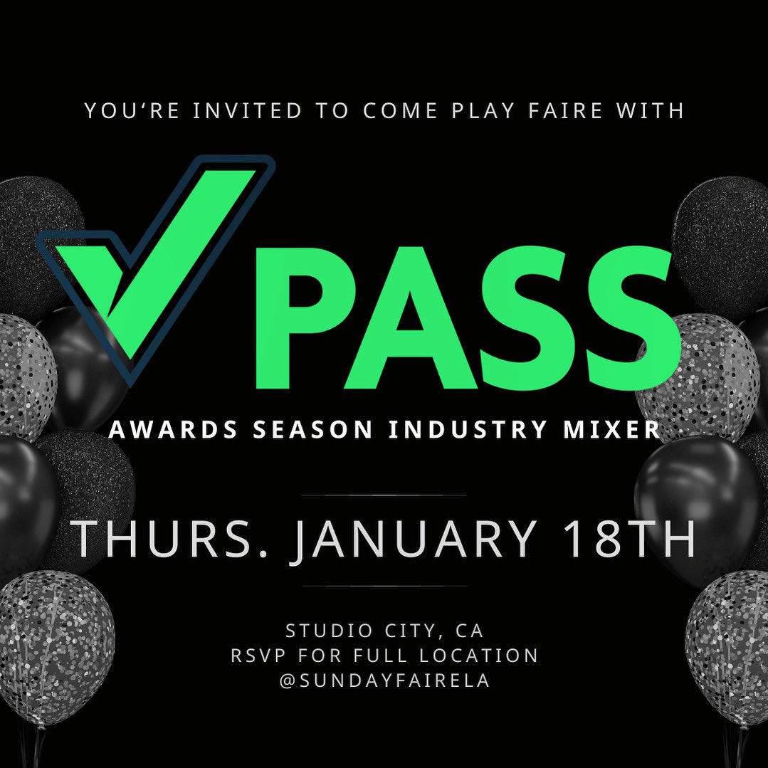 SAVE THE DATE and come play FAIRE with @PASScertified as we celebrate the adult industry community during the 2024 awards show season! Join in for food, drinks, music, raffles, and fun with friends! Thursday, January 18th ⭐️ RSVP using the link below for more info! #playfaire