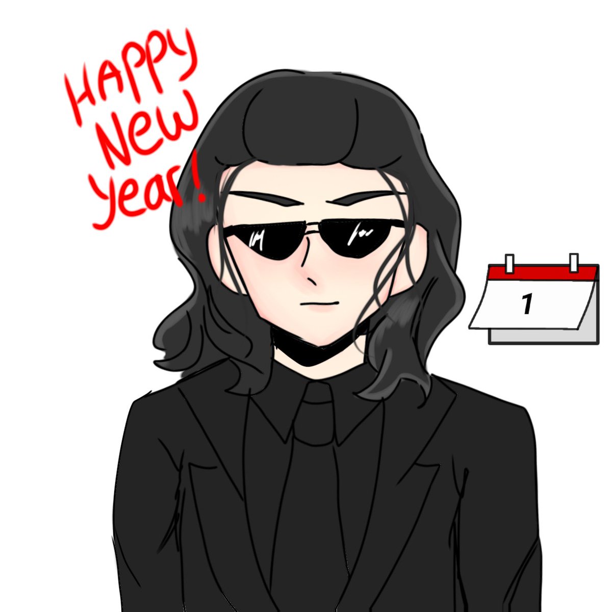 aeruly_'s tweet photo. Happy new year everybody! https://t.co/249YPqoeqj