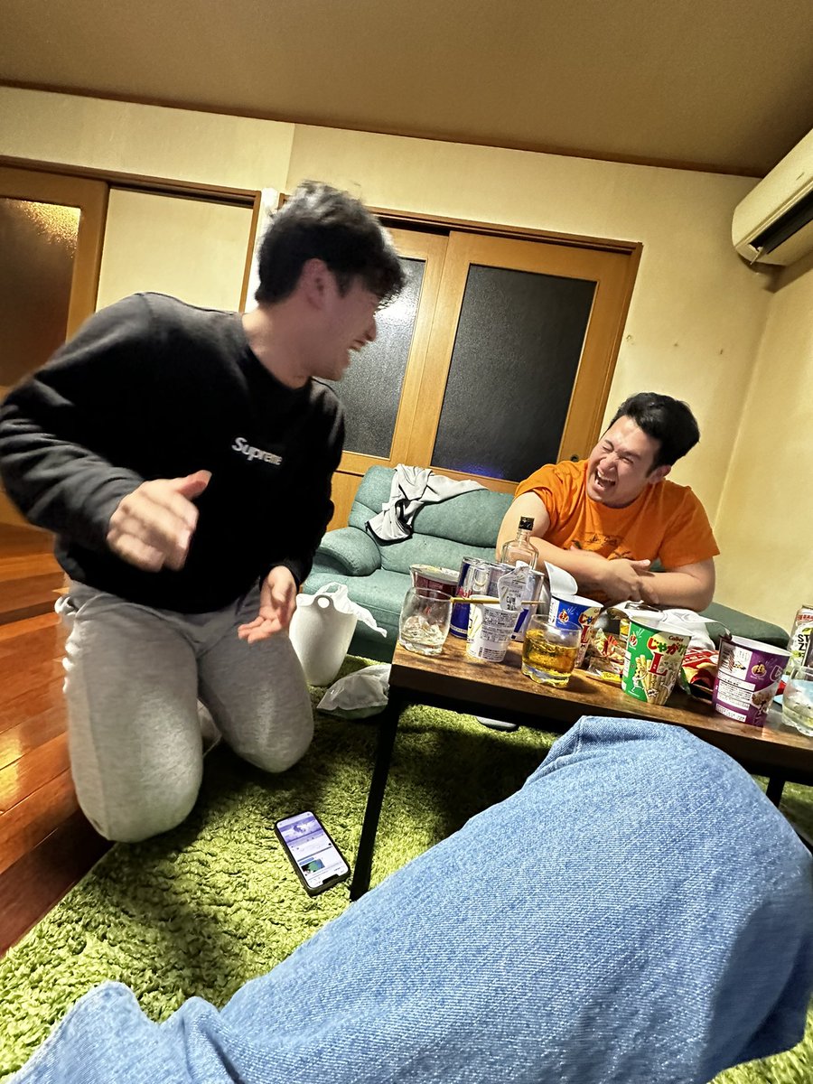 ninzinboi's tweet photo. 楽しすぎ https://t.co/ZBvuIrYvql