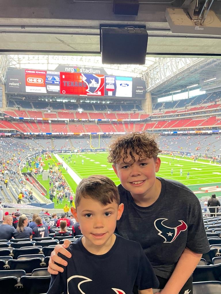 Texans game today, they have looked forward to this more than Christmas