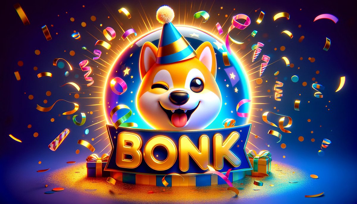 NEW YEAR $BONK GIVEAWAY 🎉

We raffle off some $BONK in the 
comments due to 2024! ⬇️🐕

💎 How to enter:
Follow us, Retweet and comment 
$BONK + 2024 to participate. 🎁

This is the chance for good luck in 2024 🤍