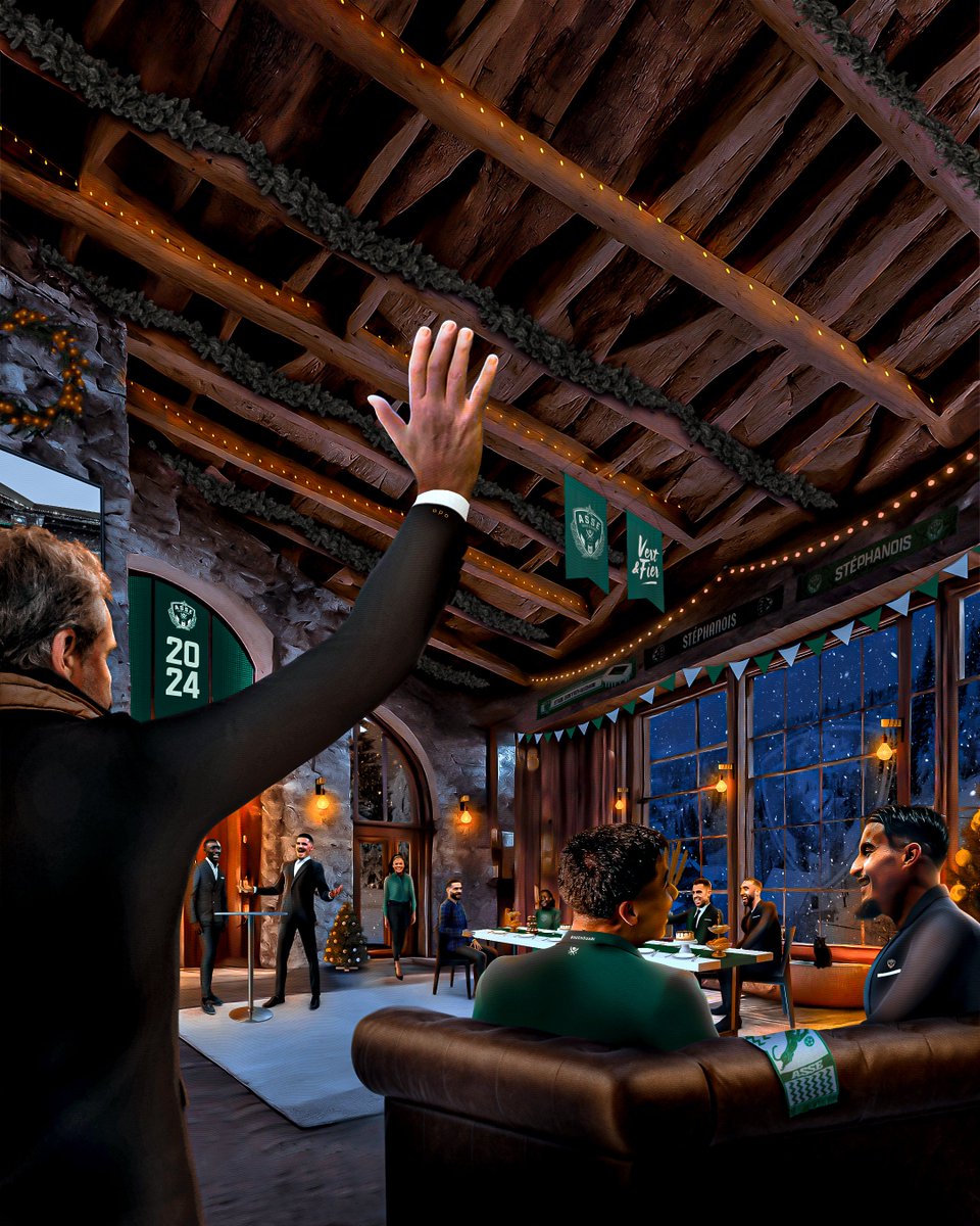 ASSEofficiel's tweet photo. 🥂 Cher Peuple Vert, un bon réveillon et nos meilleurs vœux pour cette nouvelle année ! 

Allez les Verts ! 💚✨ https://t.co/EAoKqmnLTC