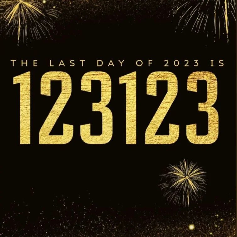 chuckman4's tweet photo. Happy New Year's Eve Everyone on 123123! https://t.co/TqPrDVsZna