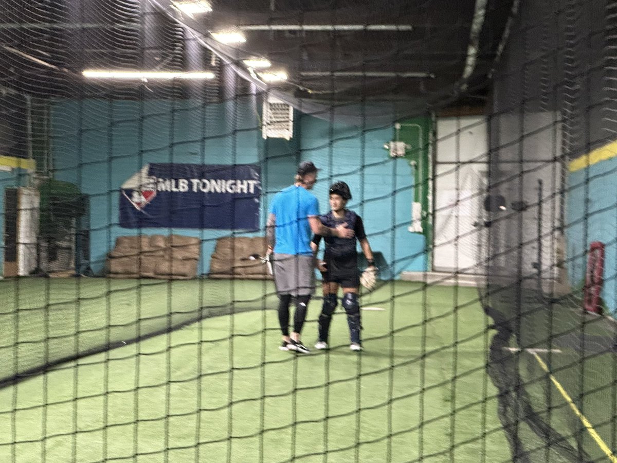 “Once a Marlin , Always a Marlin” .. It was great having Sam Bordner in the Thunderdome today getting in some work! The 16th Round Pick by the Miami Marlins in 2018 is still chasing his dreams! Sam has always been bigger than life around here to us all but has always been down to