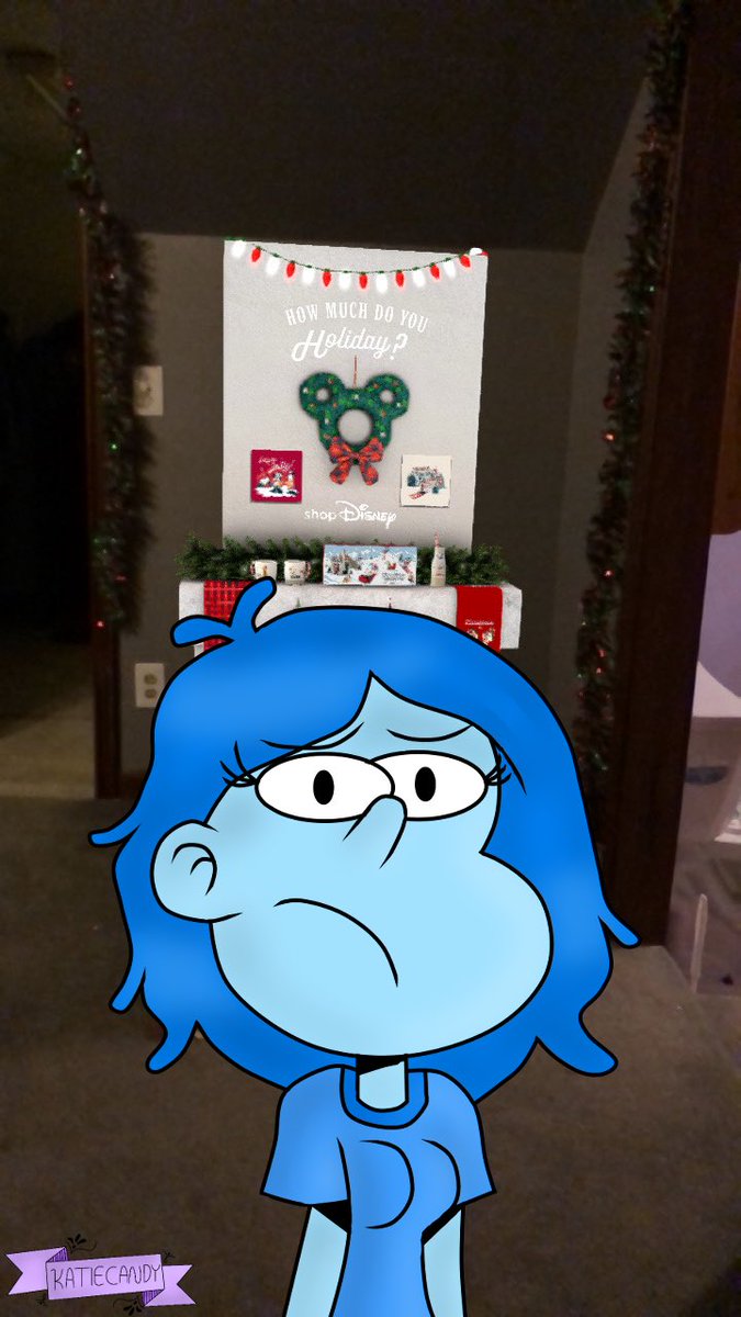 KatieCandy9's tweet photo. It has be 8 years ago since "Inside Out" came out, And here is my Inside Out oc that is inside my oc Margaret which is me and Margaret’s Sadness is in my room with Christmas Decorations in the background. #insideout #TheLoudHouse #TheCasagrandes https://t.co/YIlq11NFuI