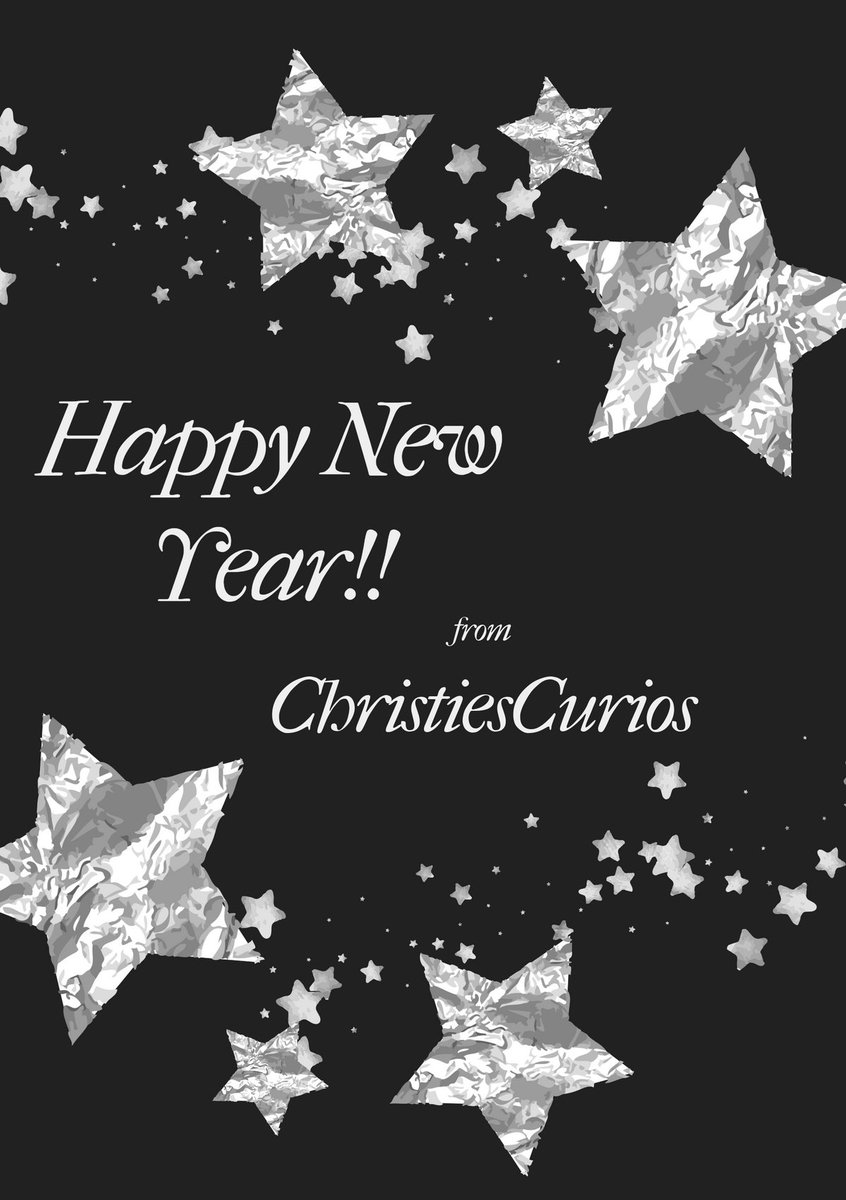 Ring in the New Year with us at christiescurios.com and shop for all your favorite vintage antiques and postcards!! #SundayFunday #SeductiveSunday #NewYear2024 #NewYear #sale #vintage #antiques #postcards #glass #shopify #SundayMorning #paper #NewYearsEve