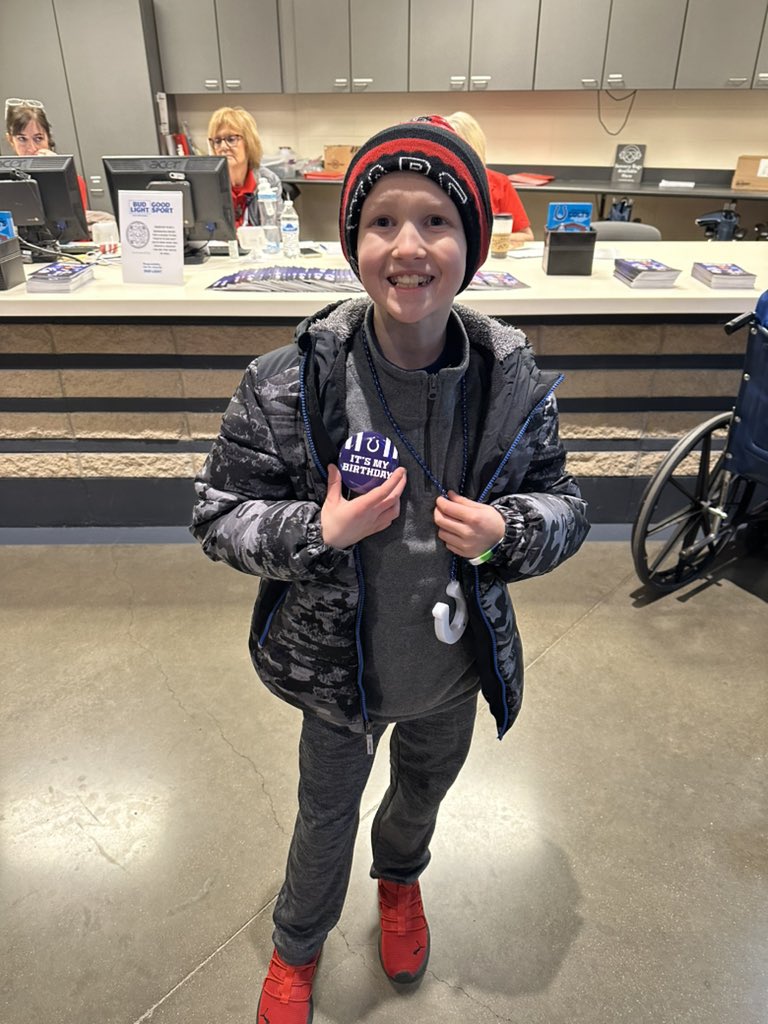 Here we are again! Another birthday, another Colts game! GO BLUE! Hopefully Mr. Irsay will retweet me again! #ColtsNation <a href="/Colts/">Indianapolis Colts</a>