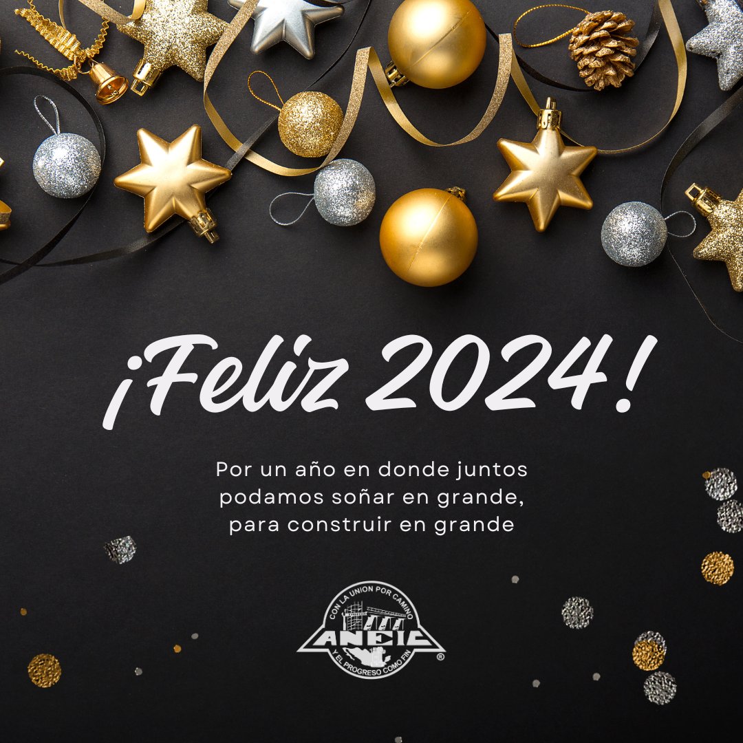 ANEICmx's tweet photo. ¡Feliz Año Nuevo! https://t.co/rJabIjGg5S