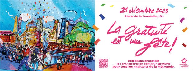 Si j'avais 1 #voeu pour notre Metropole en 2024:

Montpellier a généralisé la #gratuité des #transportsencommun depuis 9 jours 😁

#2k24 pourrait réserver la #surprise d'être celle de la gratuité des #TCL sur la #metropoledelyon...

A commencer par les étudiants 🎒