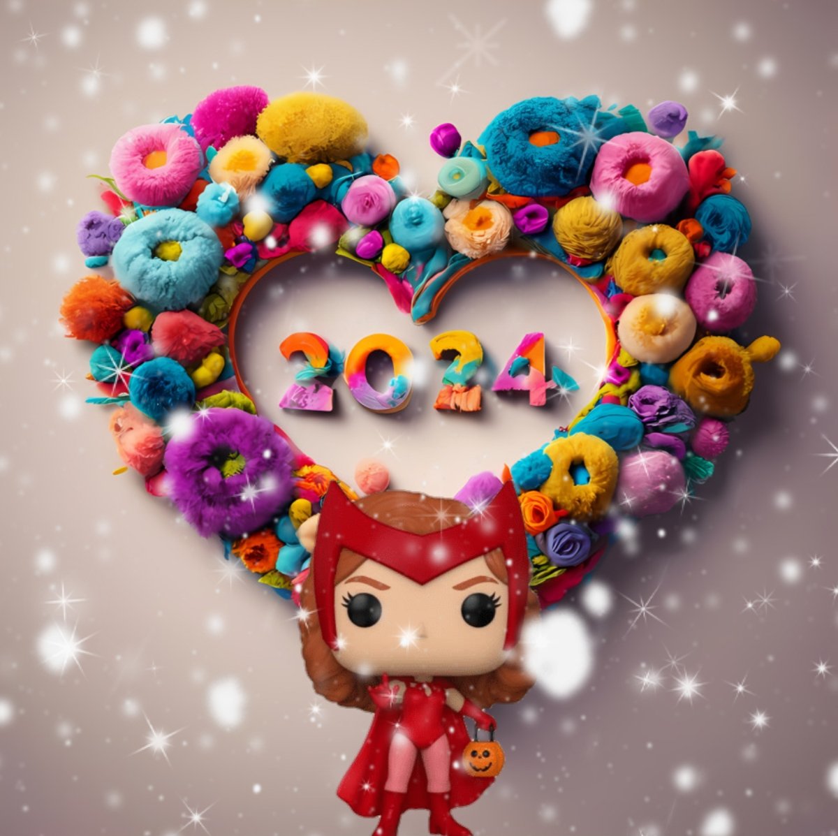 #FunkoPhotoADayChallenge

Have a magical 2024 Funko family 
<a href="/OriginalFunko/">Funko</a>