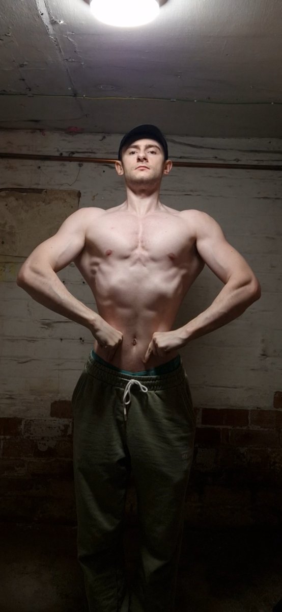 Insomulus's tweet photo. 2023 Physique update:

Did not reach my goals. Spent most of the year in an unintentional calorie deficit when I did not have the mass to spare. Started the year @ 64kg, spent most of it at 61kg, and ended @ 65.1kg. Oh well, we move.

(Pumpless Dungeon Edition) https://t.co/qLR8hmH5SA