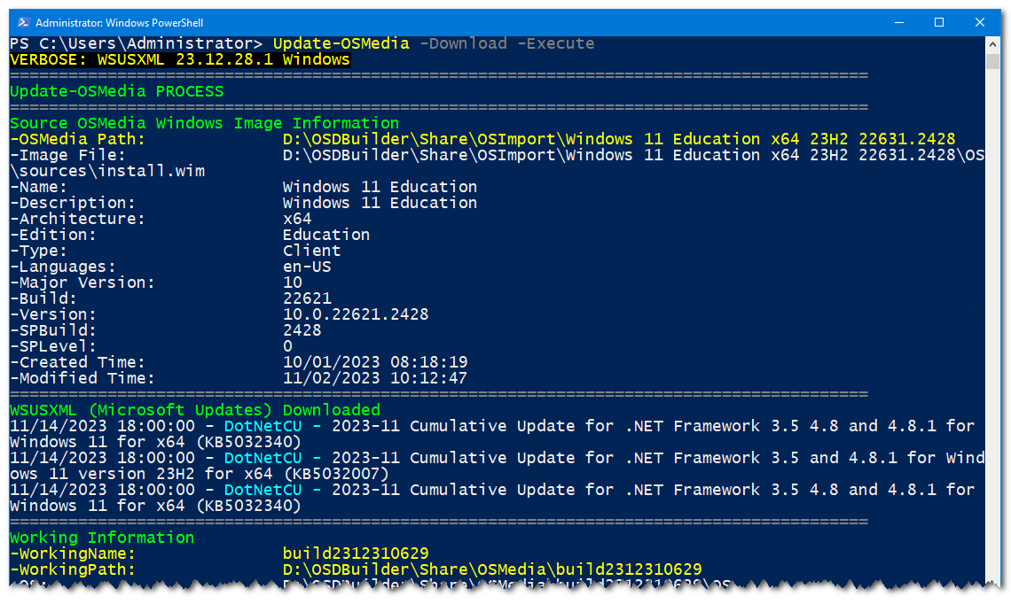 manelrodero's tweet image. Thanks for the updates. I hope that next year these improvements will also be useful for #OSDBuilder.
Happy New Year's Eve to both of you and your families!