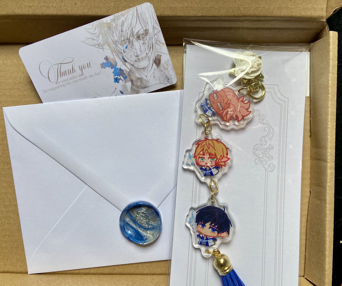 Received on the paste day of 2023!
Thanks to <a href="/mrhapsodyXIV/">🦋mrhapsodyXIV | working on commissions!</a> for making the CUTEST THING EVER‼️‼️‼️