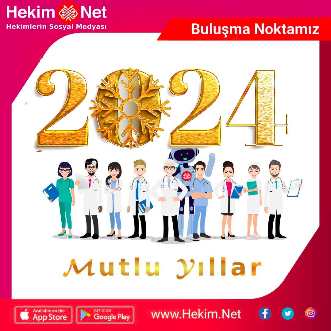Hekim.Net ailesi olarak tüm meslektaşlarımızın yeni yılını en içten dileklerimizle kutlar, sağlık ve mutlulukla dolu bir yıl olmasını dileriz.
2024 yılında da mesleğimize eşsiz hizmetler sunmaya devam edeceğiz…