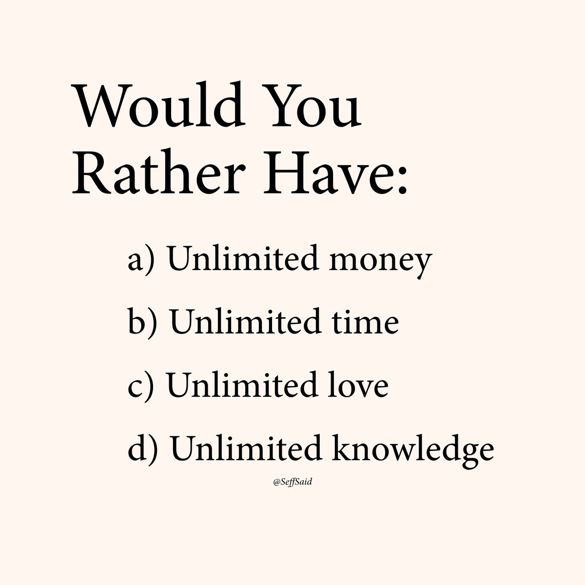 Inspirational Quotes (@seffsaid) on Twitter photo Which one Which one