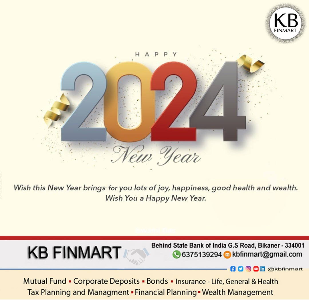 KBFinmart's tweet photo. สแดแดฉแดฉy ษดแดแดก yแดแดส
#happynewyear #kbfinmart #nsarda #bikaner #SIP #Wealthbuilding #FinancialSuccess #termlifeinsurance #TermPlan #LifeinsuranceTaxExemption #happyretirement #financialfreedom
#MutualFund #wealthmanagement #FutureReady https://t.co/EG1rY43RhF