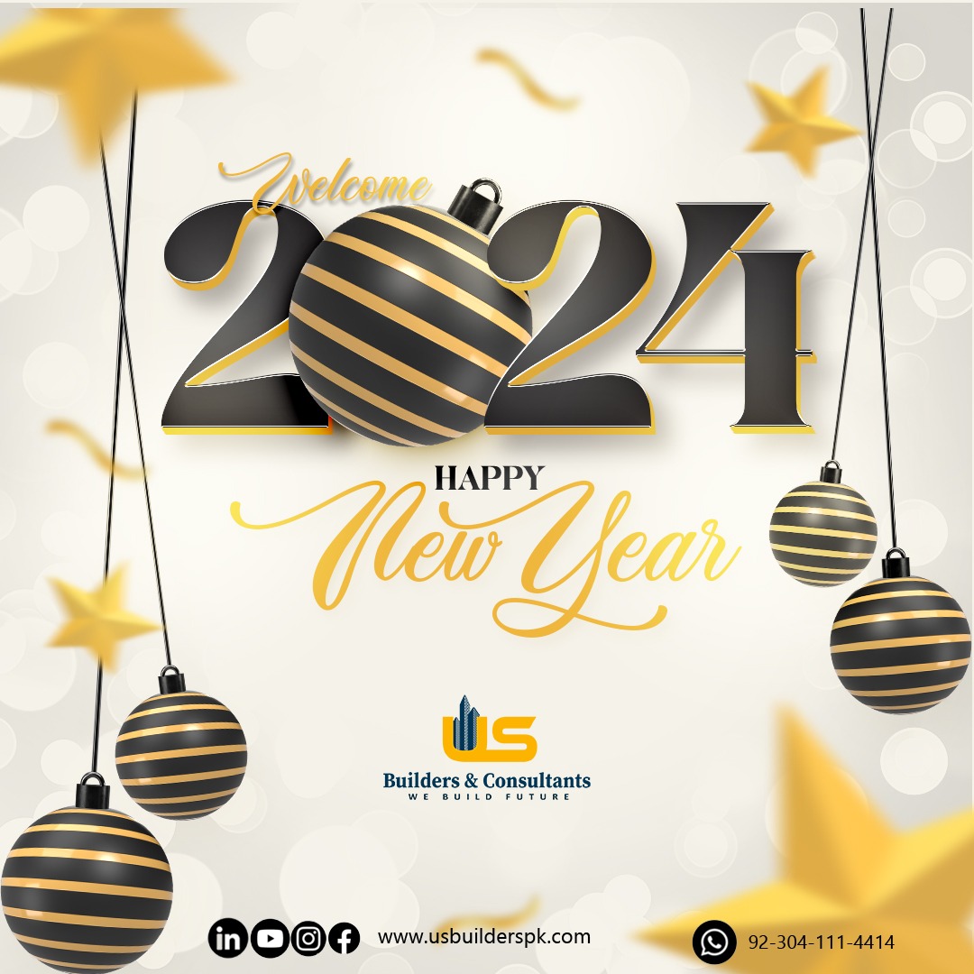 USbuilderspk's tweet photo. Happy New Year 2024! Here’s another year of growth, new experiences, and embracing the changes that are yet to come! Wishing you a prosperous, joyful, and healthy year ahead!

#happynewyear #NewYear2024 #welcome2024 #newyearwishes #bestwishesfor2024 #USgroupofcompanies https://t.co/rw5iwuyjZy