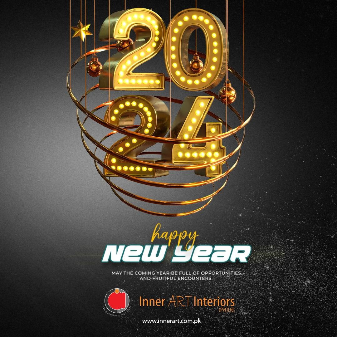 innerart786's tweet photo. Inner Art Interiors extends warm wishes for a New Year filled with innovative designs, fruitful collaborations, and unparalleled creativity..!!!

#HappyNewYear2024 https://t.co/rCvjcHbR0d