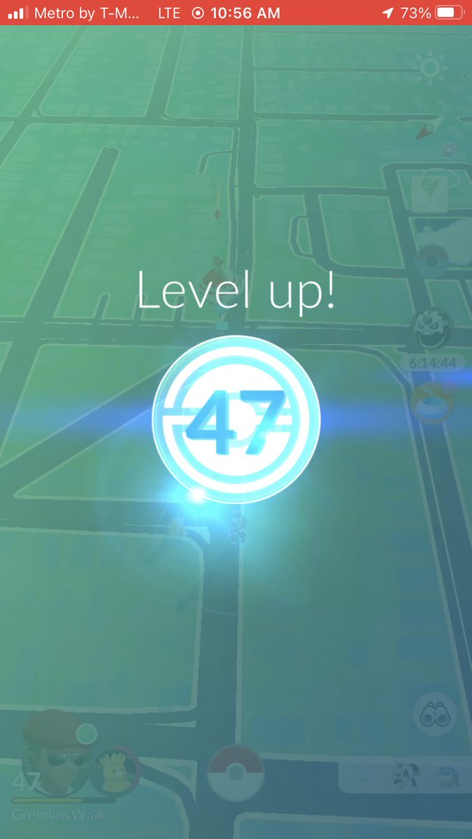 GremlinsWalk's tweet image. Decided right before the New Year to Level up to 47. I had the XP just couldn’t decide which 3 Pokémon to max out. #Level47 #PokemonGo