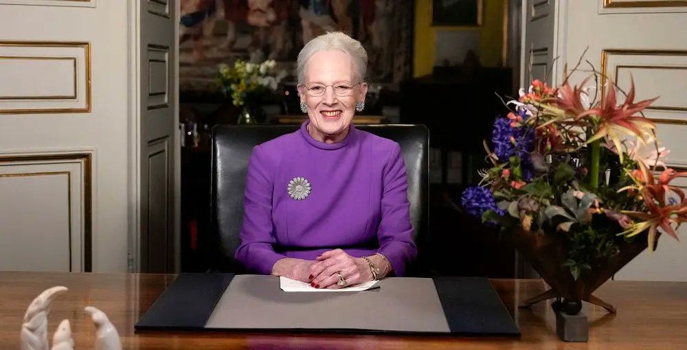 omni_red's tweet photo. Danmarks drottning Margrethe II abdikerar, meddelar hon i sitt nyårstal enligt danska medier. https://t.co/xwYUgr9nJr https://t.co/QtWFme8Gpk