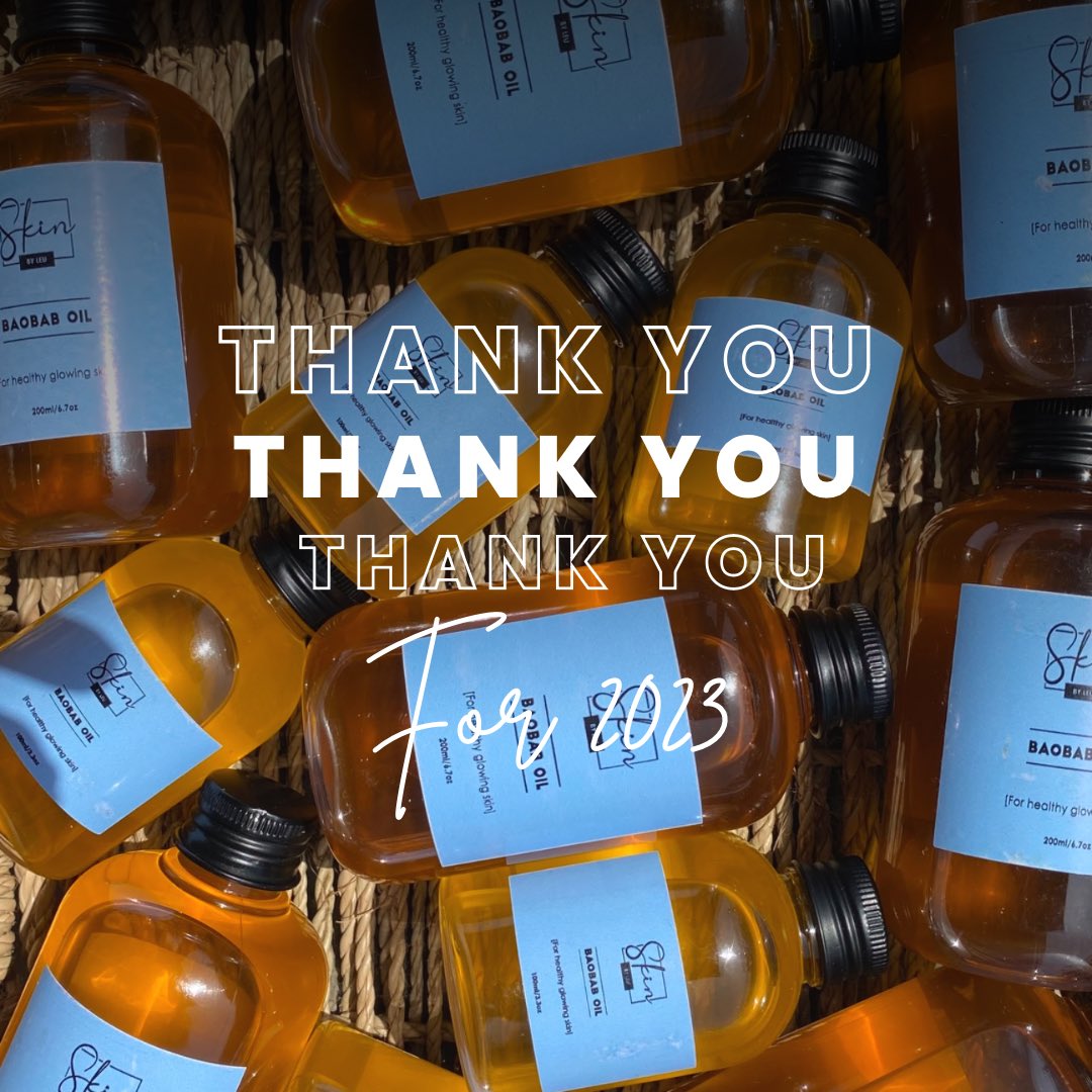 Skinco5's tweet photo. I’m grateful for everyone that has trusted us with their skin, that has purchased products, referred people and given reviews about our products. We’re grateful and will do our bests to keep improving to give you the very best. Thank you! See you in 2023 ✨ https://t.co/lB3o4P6IqM