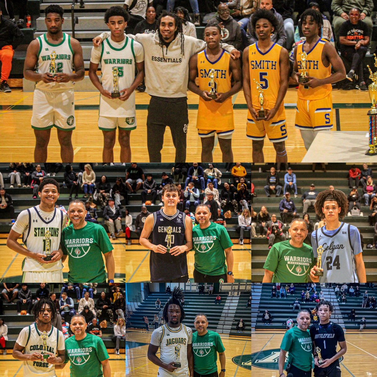 GL All-Tourn. Team: Ulysses Young (MVP) Oscar Smith,Jacob Harper-Oscar Smith, Cam Walters-Oscar Smith, Carlton Young-Wakefield, KJ McLinton- Wakefield, Jamal Miles-South County, Hudson Bock-Colgan, Matt Bristol-WL, Jalen Allen- FC, Jayden Morris-Col.Forge
Kam Franklin-Battlefield