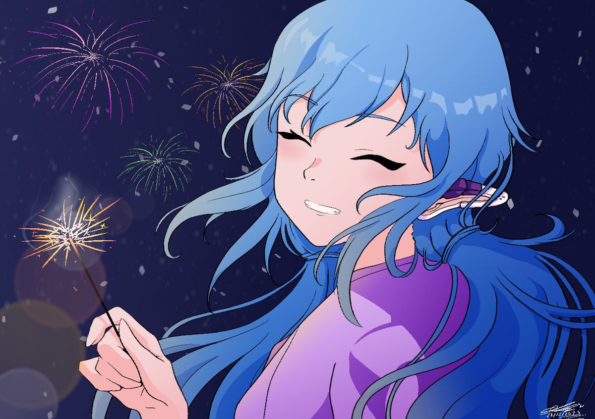 Ich wünsche euch allen einen guten Rutsch ins das Jahr 2024! Passt auf euch auf 💙✨
