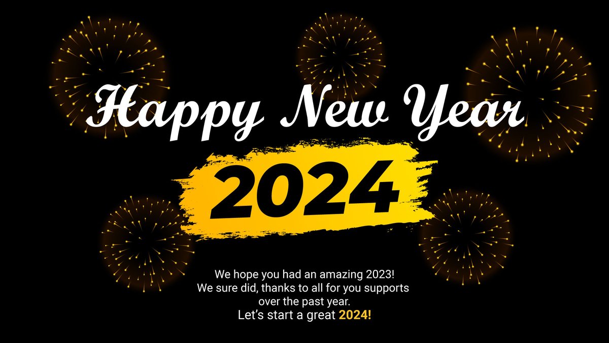 shazzat_7's tweet photo. 🎉 Happy New Year, friends! 🥂 Wishing you all the love, joy, and success in 2024!
Let's make it unforgettable! 🌟🎊 #HappyNewYear #CheersTo2024 🎆
#celebration #Enjoy #NewYear2024 #WishAhead2024 #love #like4like #wishes #NewYear #PartyTime #thirtyfirst #design https://t.co/cQfOlWPPSI