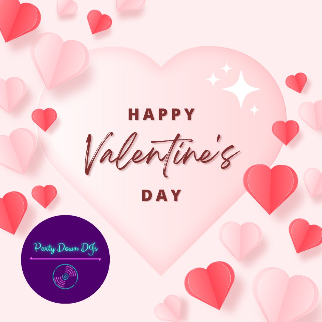 PartyDownDJs's tweet photo. Love is in the air, Happy Valentine's Day 💜
#ValentinesDay #love #LoveStory https://t.co/T5p1XdTxk5