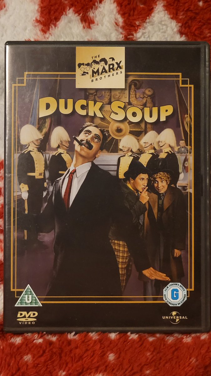 Think I'll end 2023 with the lads. #NowWatching #DuckSoup #TheMarxBrothers
