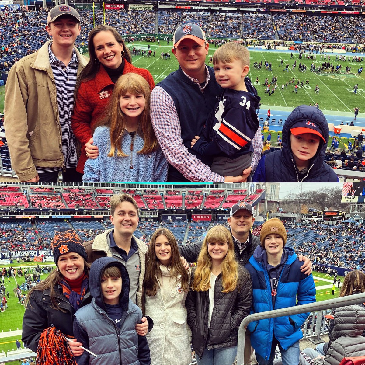 janieboles's tweet image. We love our Auburn Tigers!!! Music City Bowl 2018 &amp;amp; 2023!! #wareagle 🧡💙🧡💙