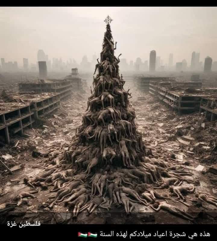 FaridFerhati's tweet photo. This is your #Christmas tree for #2023
#new_year #Palestine #Gaza #FreePalestin https://t.co/gOpZwPc7lk