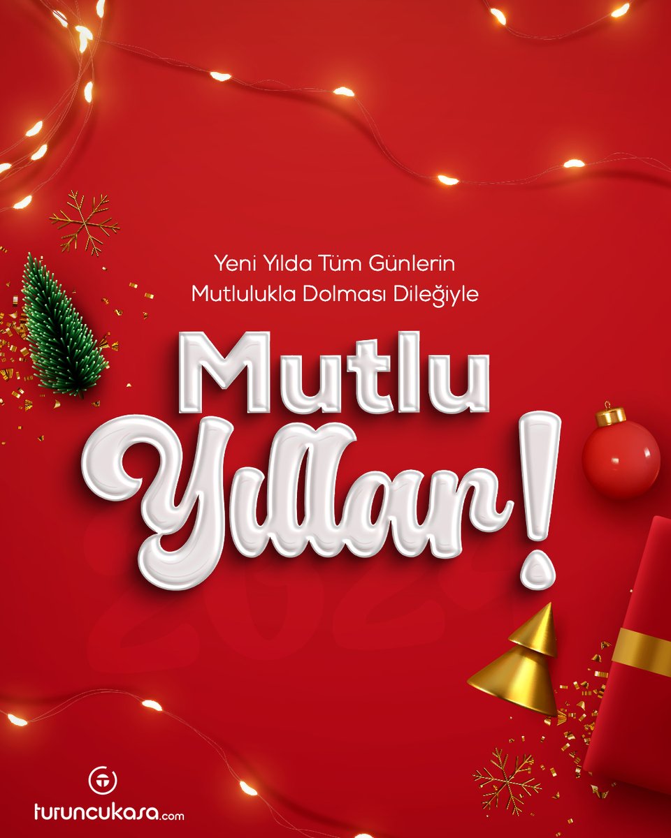 TuruncuKasa's tweet photo. 🎉 Yılbaşı coşkusunu paylaşmanın tam zamanı! 🎆 2024'e umut dolu bir merhaba demenin vakti geldi. 🌠🥂 Birlikte güzel anılar biriktirip, kahkahalarla dolu bir yıl geçirelim. Yeni yılın size ve sevdiklerinize getireceği güzellikleri birlikte keşfetmek dileğiyle, mutlu yıllar! 🎊 https://t.co/Aj1zJfHj19