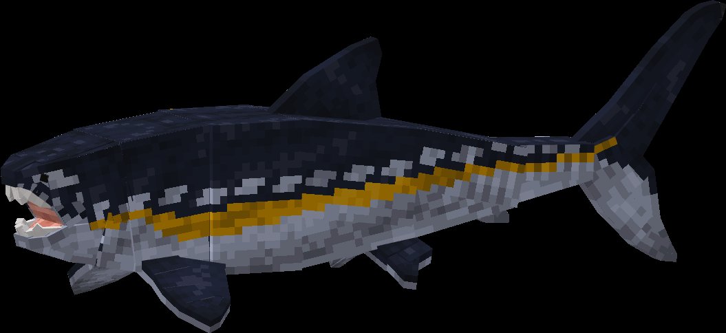 Dunkleosteus (commissioned model) #Blockbench #Minecraft #Animals #Prehistory
