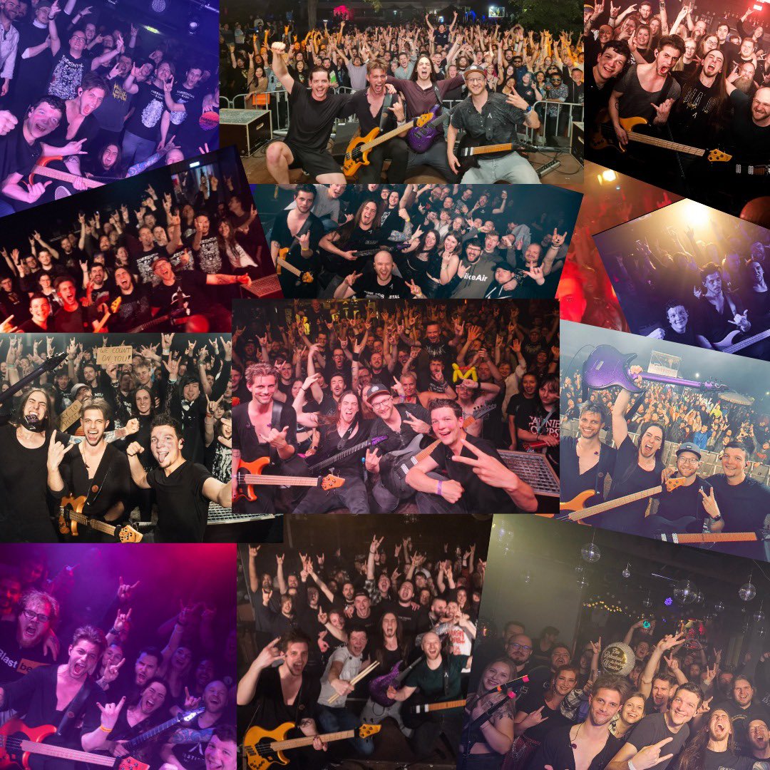 We want to say thank you. 
Thank you all for hearing our music, coming to our shows giving us your feedback, doing reactions, and working together with us. 
This was an amazing year for us with so much new things we did and all the awesome people we met. Go for 2024! ❤️🤘🏻