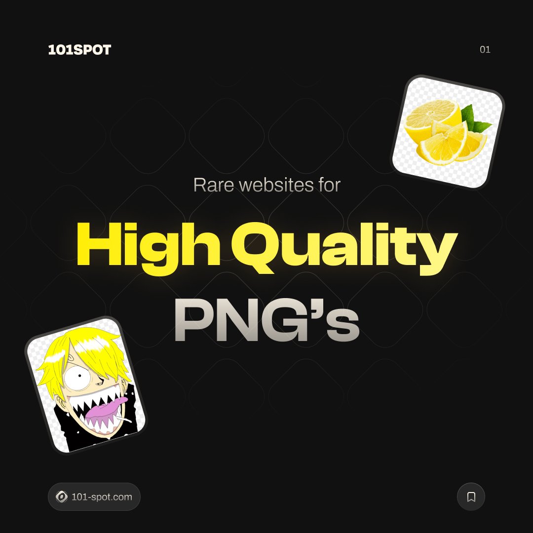 If you're looking for free .png assets, here's the most rare and high quality websites!

#uxdesign #uiux #uixdesign #freefiles #freeassets #pngfiles #renders