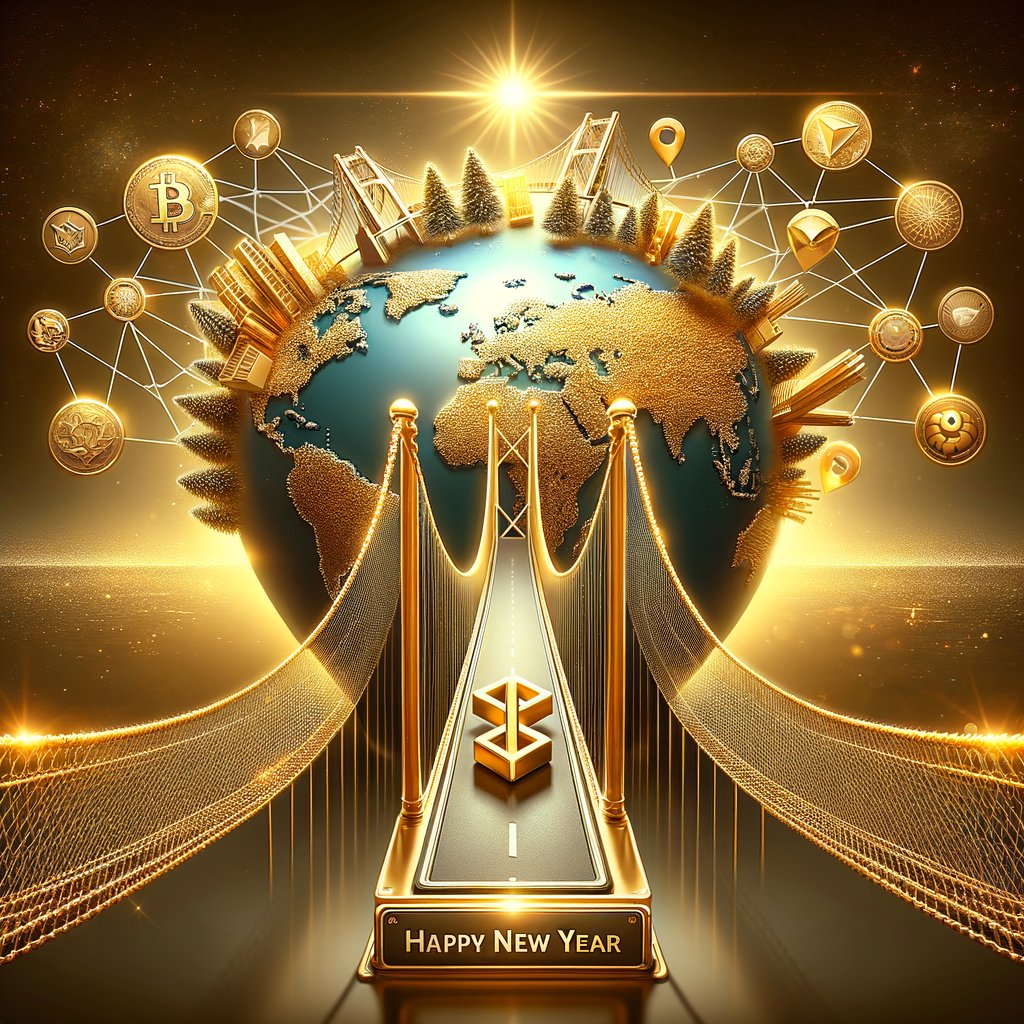 GStar_Crypto's tweet photo. 元旦节的钟声已经敲响，愿在Web3里奋斗的你们，在新的一年里有一个好的开始。愿你们的代码无bug，系统无故障，项目如日中天。在这个充满挑战与机遇的新年里，愿你们的区块链之旅充满收获，元旦快乐，链上财富日增！

#BTC📷 100k! 
#Web3 #Crypto #BTCETF https://t.co/US9msfVVnC