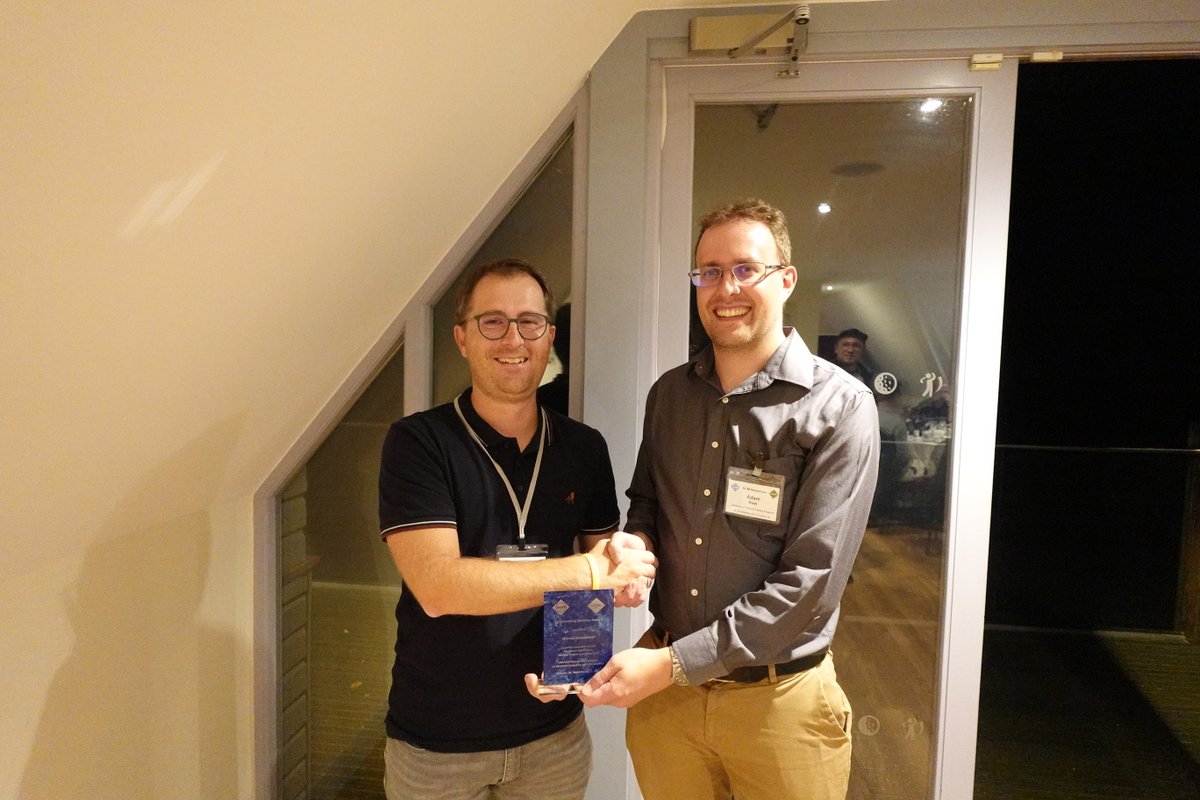 Big thanks to Werner Haselmayr for his outstanding service award for his contribution to #ACMNanoCom2023