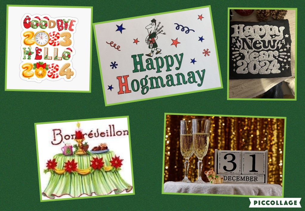 Passez un bon réveillon, beaucoup de joies et de réussites pour 2024. 😘🥳🤩🥂