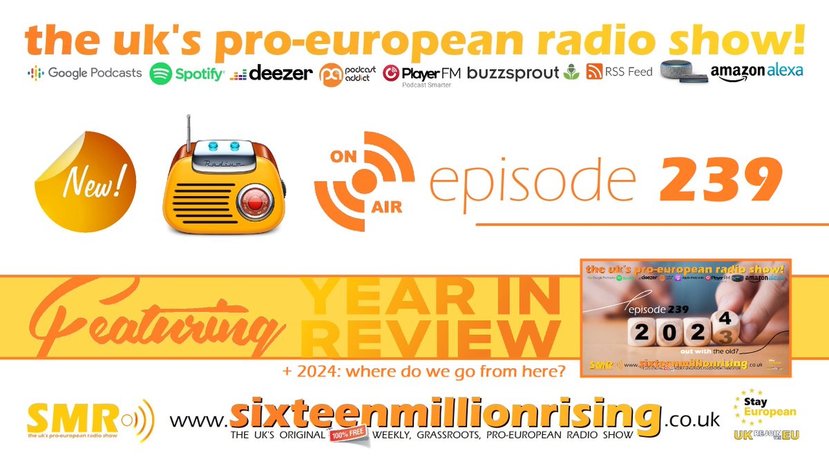SMRRejoinRadio's tweet photo. Yay! All 7⃣1⃣ Early Riser Subscribers will now find their advance copy of the new show, #EP239 in their email box! 🥳 A day early!
Fancy supporting us and getting the same benefits? Subscribe today for £5 a month! 👉 Link's in our bio! 🎧 Help us make the show! https://t.co/Hs0K2DSPbG