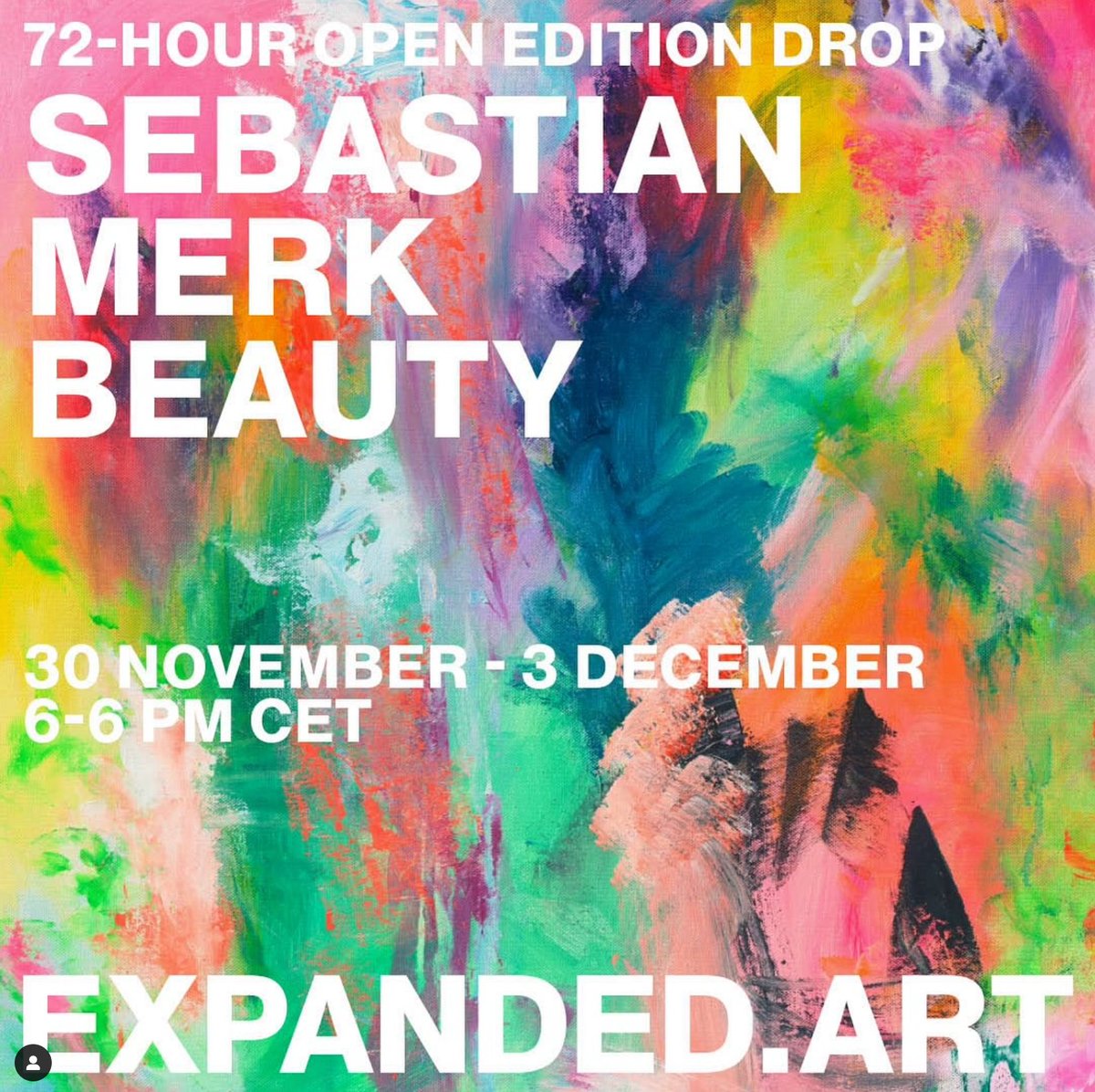 Couldn't think of a better way to spend new year than deep diving into new artists! Reconnecting to a part of myself that has been left unnourished distracted by bright shiny things. Alway come back to that art 🧢 <a href="/postanika/">anika meier</a> <a href="/micolmicolmicol/">micol</a> 🙏
instagram.com/sebastian.merk…