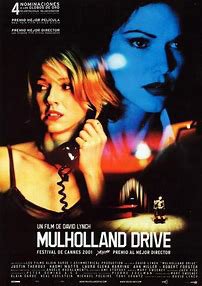 #ToddsScreenGuide 0946 Arriving at absent aunt's home, woman (NaomiWatts) finds it squatted by amnesiac car-crash survivor. Rejected as tv pilot, #MulhollandDrive was rejigged by director DavidLynch as surreal mystery feature, open,he says,to viewer interpretation. 11:15pm Ch 14