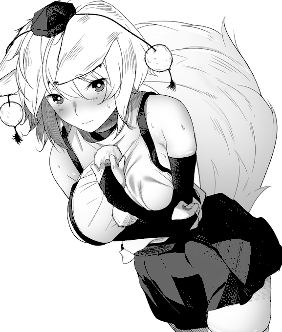 年越し中に描いた椛初め