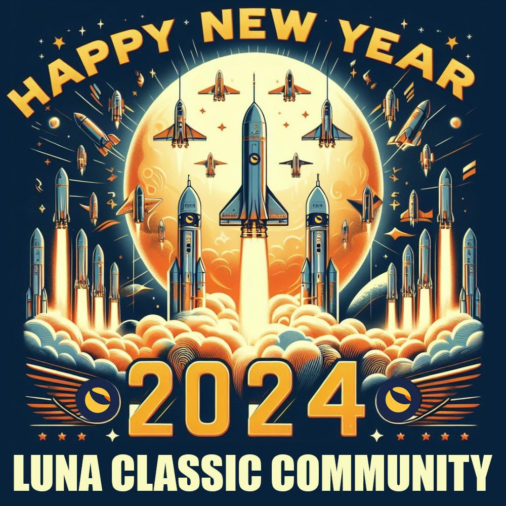 nuenghandsome's tweet image. 🎉 Happy New Year 2024 🥳

Luna Classic Community wish all of us a happy and exciting year ahead. Happiness, healthy, and wealthy to you and your family!

#LUNCcommunity #LunaClassic #LunaClassicCommunity 

🎉🎊🎁🌠🎇🎆🚀