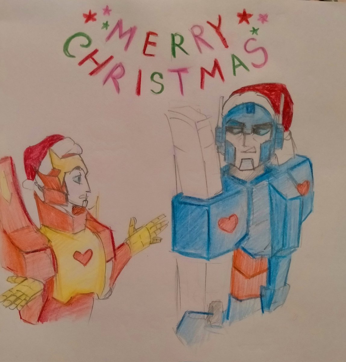 Cyber_illegal's tweet photo. Свято на Кібертроні🌟
#НоворічнийКібертрон #укртф #украрт #Maccadams #rodimus #ultra_magnus #IDW #LostLight https://t.co/aLJ4SaOnvU