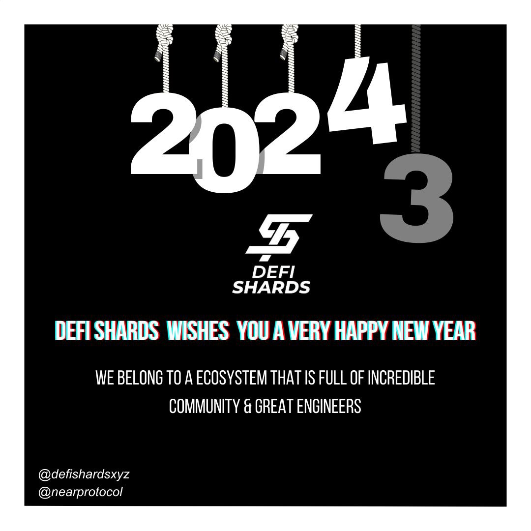 DeFiShardsxyz's tweet photo. Cheers 🍻 to a fantastic New Year ahead! 

To anyone &amp; everyone 💗

#NEAR https://t.co/5UmppcXErH