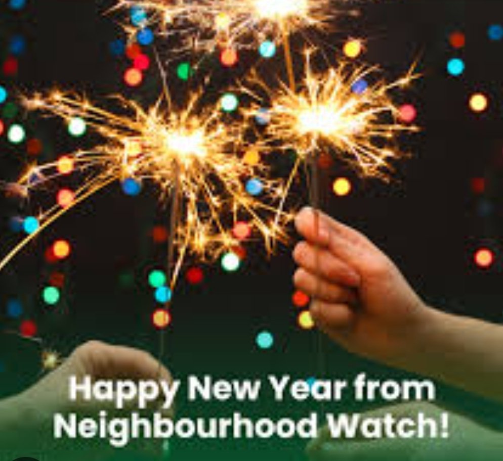 Happy New Year to everyone in Keyham, Plymouth, Devon and our Neighbourhood Watch Friends all around the UK. 
❤️ 💙 💜