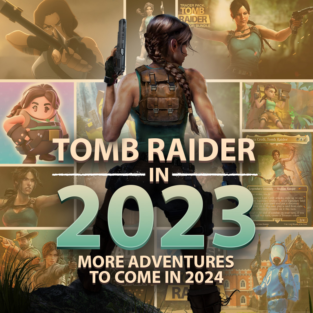 Tomb Raider on X: That's a wrap on 2023! 🙌 Lara Croft journeyed to some  incredible places this year - from @callofduty to @fallguysgame to  @powerwashsim, among others. Plus, we finally got