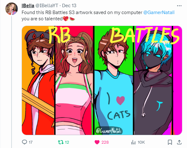 GamerNatali's tweet photo. Happy new year 🌟⭐️

This was such an awesome year, with negative but also positive things. 😄
I've completed a lot of the things I wanted to do years ago, like animations and art.
I could meet a lot of amazing people too! https://t.co/J0LNMM4LCb